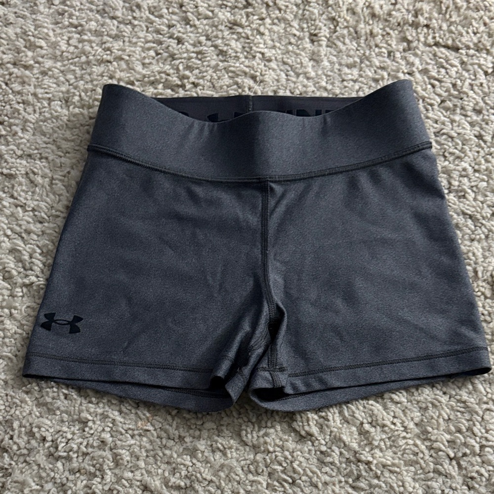 Under Armour Women's Dark Gray Athletic Shorts